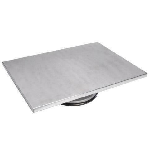 Revolving Aluminum Cake Stand for 1/2 Size Sheet Cake 12x16x4 *RESTAURANT EQUIPMENT PARTS SMALLWARES HOODS AND MORE* in Other Business & Industrial in City of Toronto