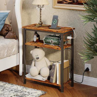 17 Stories Amilliona End Table with Storage