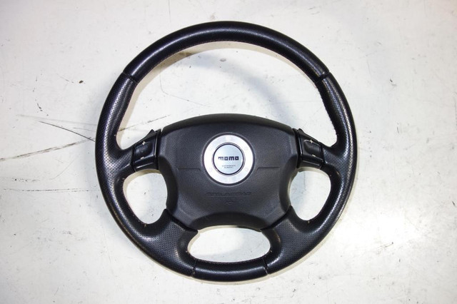 JDM Subaru Impreza WRX Forester OEM Momo Steering Wheel & Hub in Other Parts & Accessories