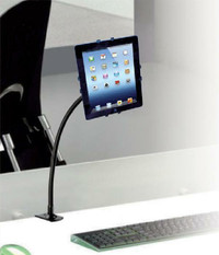 CTA Digital Adjustable Gooseneck Clamp Mount for Tablets - PAD-GCM