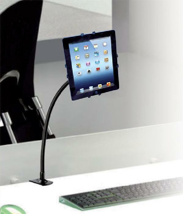 CTA Digital Adjustable Gooseneck Clamp Mount for Tablets - PAD-GCM in iPad & Tablet Accessories