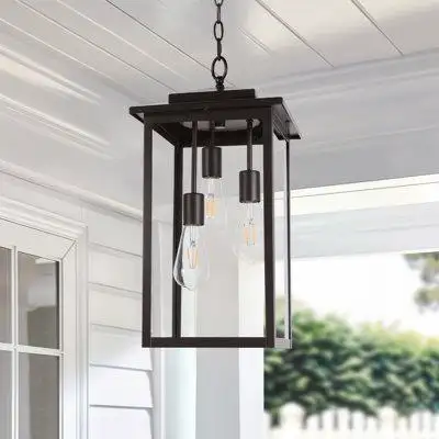 17 Stories Tazmin 3 - Light 20.9“ H Outdoor Hanging Lantern