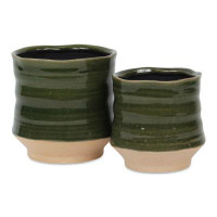 Wrought Studio Halimatou Handmade Ceramic Pot Planter