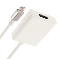 Xtreme Lightning to HDMI Adapter Cable - White