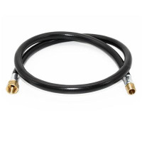Flame King Flame King Thermo Plastic Hose Assembly For LP and Natural Gas, 48 Inch, 3/8 Inch in Diameter