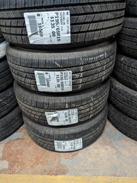 P195/65R15  195/65/15  MICHELIN DEFENDER T+H ( all season / summer tires ) TAG # 16569