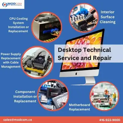 Computer Desktop Repair and Technical Service Starting at $9.99