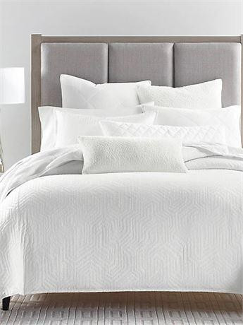 KING Hotel Collection Etched Geo Duvet Cover in Bedding in Ontario