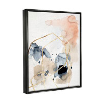 Everly Quinn Abstracted Musical Beats Boho Inspired Design Canvas Wall Art by Victoria Barnes