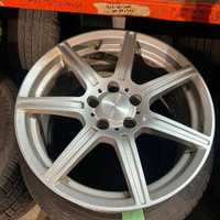 Set of 4 Used AFTERMARKET Wheels 17 inch 5x112 SILVER for Sale