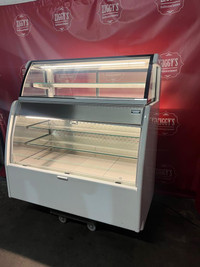 56” igloo duel compartment pastry cake display and gran and go cooler for only $3995! Can ship !