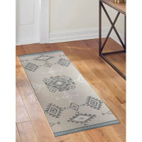 Foundry Select PIPER BLUESTONE Indoor Floor Mat By Foundry Select