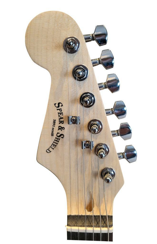 Left handed Electric Guitar Standard size for beginners, Students Sunburst SPS519LF in Guitars - Image 4
