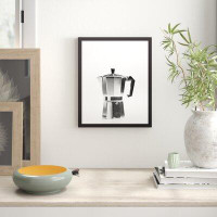 Williston Forge « rétro café de la cafetière », reproduction sur toile encadrée