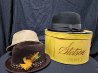 ONLINE AUCTION: Vintage Hats And Box
