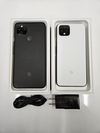 Google Pixel 4 64GB CANADIAN MODELS ***UNLOCKED*** New Condition with 1 Year Warranty Includes All Accessories