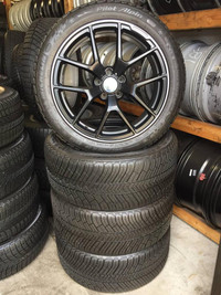 19 in WINTER PACKAGE for MERCEDES-BENZ OEM MICHELIN PILOT ALPIN PA4 MO 265/40R19 102V ON RIMS 19x8,5J ET35 TREAD 95%