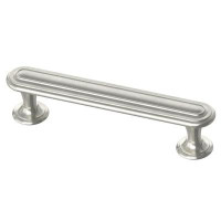 D. Lawless Hardware 3-3/4" Harmon Pull Antique Brass