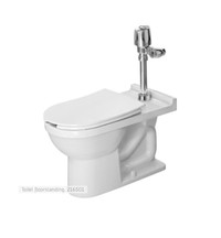 Duravit Starck 3 Commercial Tankless Toilet With Seat