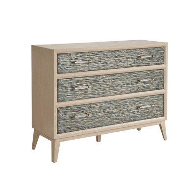 Tommy Bahama Home Sunset Key Kenan Solid Wood 3 - Drawer Accent Chest in Dressers & Wardrobes