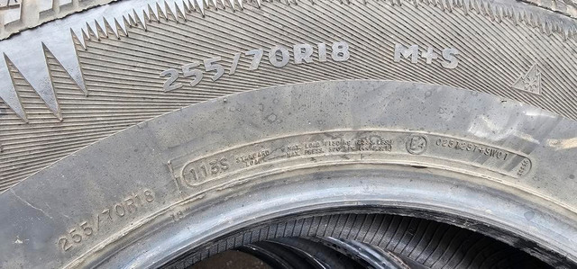 255/70/18 4 pneus HIVER artic claw BON ÉTAT in Tires & Rims in Greater Montréal - Image 3
