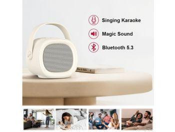 Bluetooth Speakers Karaoke Machine With 1 Wireless Microphone,For Party, Meeting in Speakers - Image 4