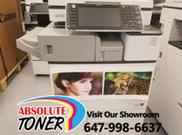 Pre-owned Ricoh MP C5502 Color Laser Multifunction Printer Copier Scanner Finisher 11x17,Print, Copy, Scan , 55PPM.