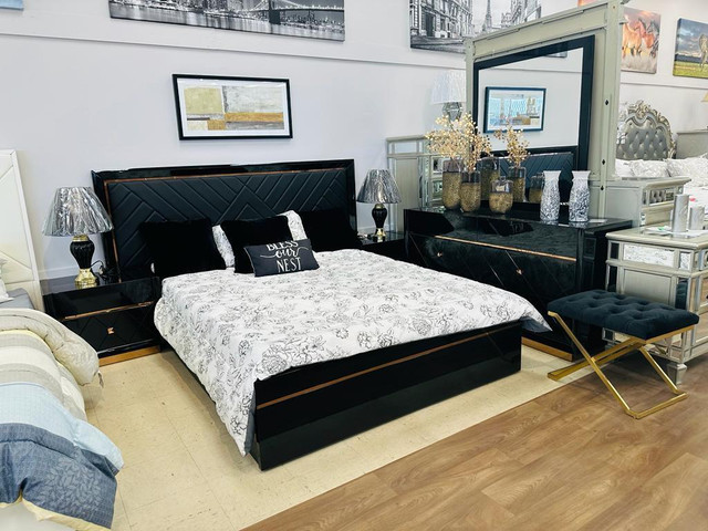 King Bedroom Set Sale!!Best Prices!!Huge Sale!! in Beds & Mattresses in Toronto (GTA) - Image 4