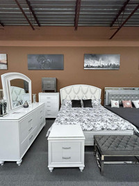 White Modern Bedroom Set Sale! Discount Upto 80%
