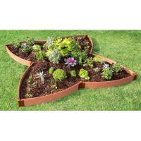 Frame It All 10' x 10' Manufactured Wood Raised Garden Bed