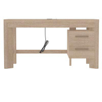 Millwood Pines Bridgeview Solid Wood Desk