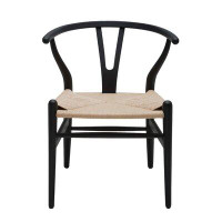 Nuevo Alban Solid Wood Slat Back Side Chair