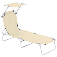 Arlmont & Co. Simrun Outdoor Metal Chaise Lounge