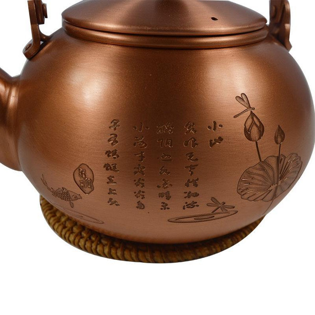 Clearance ! Handmade Vintage Cast Teapot Tea Kettle with Copper Lid for Boiling Water # 032014 in Other Business & Industrial in Toronto (GTA) - Image 4