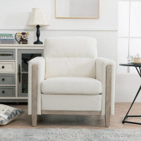 Latitude Run® 33.46" Accent Chair Upholstered Armchair,1 Seater Sofa