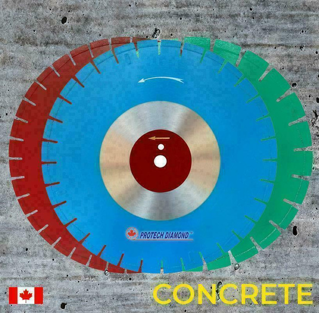 Diamond tipped blades & cores for Stone, Brick, Concrete and Asphalt .  Canadian Manufacturer & Supplier. in Other - Image 2