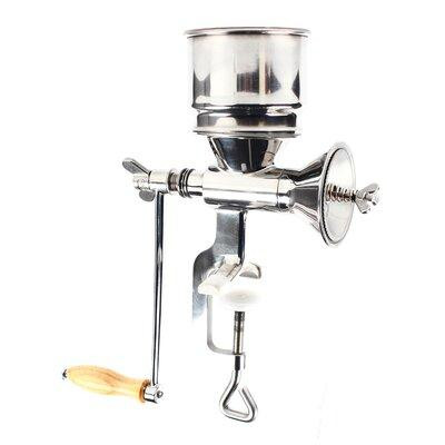 OUKANING Manual Grain Grinder Stainless Steel Manual Crank Manual Coffee Grinder in Coffee Makers