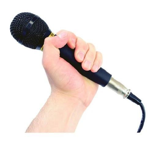 Pyle Handheld Uni-directional Dynamic Microphone with 15-ft XLR Cable - Black in General Electronics