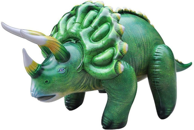 NEW INFLATABLE TRICERATOPS DINOSAUR TR12J in Toys & Games in Edmonton