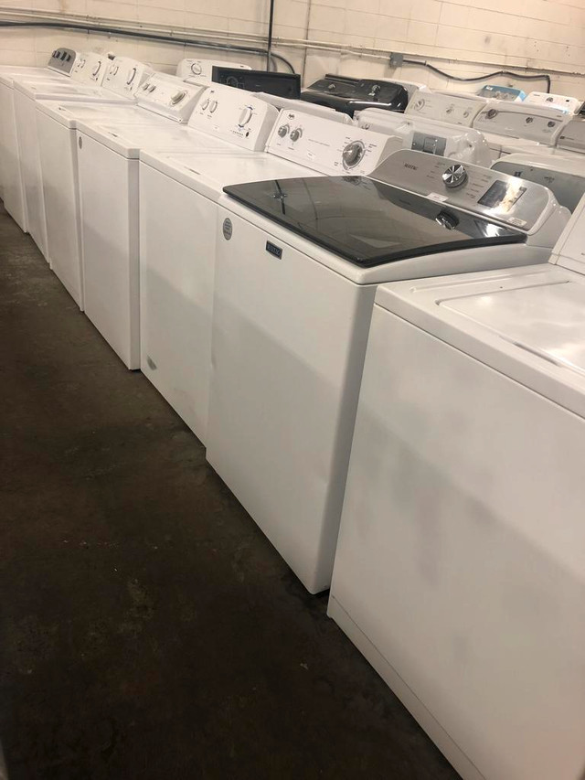BLOW OUT !!! REFURBISHED TOP LOAD WASHERS - FULL 1 YEAR WARRANTY!!! in Washers & Dryers in Edmonton - Image 3