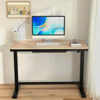 Inbox Zero Koyno Height Adjustable Standing Desk with Built in Outlets