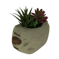 Williston Forge Artificial Garden Snake Plant Succulent in Pot