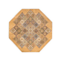 The Twillery Co. Hayner, One-Of-A-Kind Hand-Knotted Area Rug - Yellow, 8'' 1" X 8'' 1"