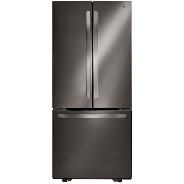 LG 30-inch, 21.8 cu.ft. Freestanding French 3-Door Refrigerator with SmartDiagnosis™ Technology LRFNS2200DSP - Main > LG in Refrigerators in Toronto (GTA)