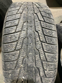 Two 225/50R17 Hercules Avalanche winter tires 98R with Snow Flake rating