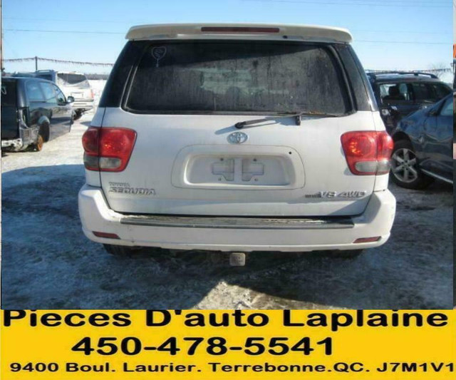 2008 2009 Toyota Sequoia 4.7 4X4 Limited Pour La Piece-For parts-Parting out in Auto Body Parts in Québec