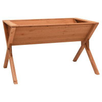 Arlmont & Co. Firwood Planter - Stylish And Spacious, 35.4X21.7X22 For Elegant Outdoor Planting