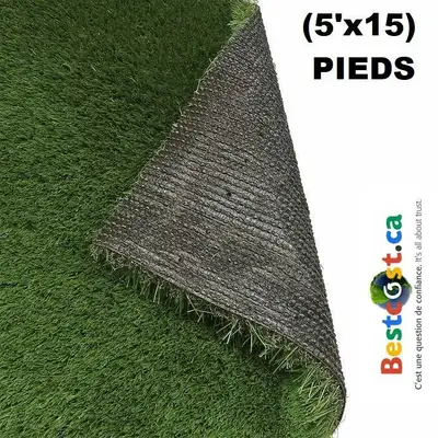 Golden 77GRA0022 Select Artificial Grass Chelsea 75 SQ² (5&#39;x15 Feet) - WE SHIP EVERYWHERE IN CANADA ! - BESTCOST.CA