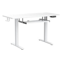 Accentuations by Manhattan Comfort Modern  Electric Standing Desk With Keyboard Tray: Ergonomic Adjustable Height