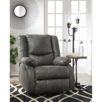 Bladewood Leather Look Recliner with Wall Recline (6030629)